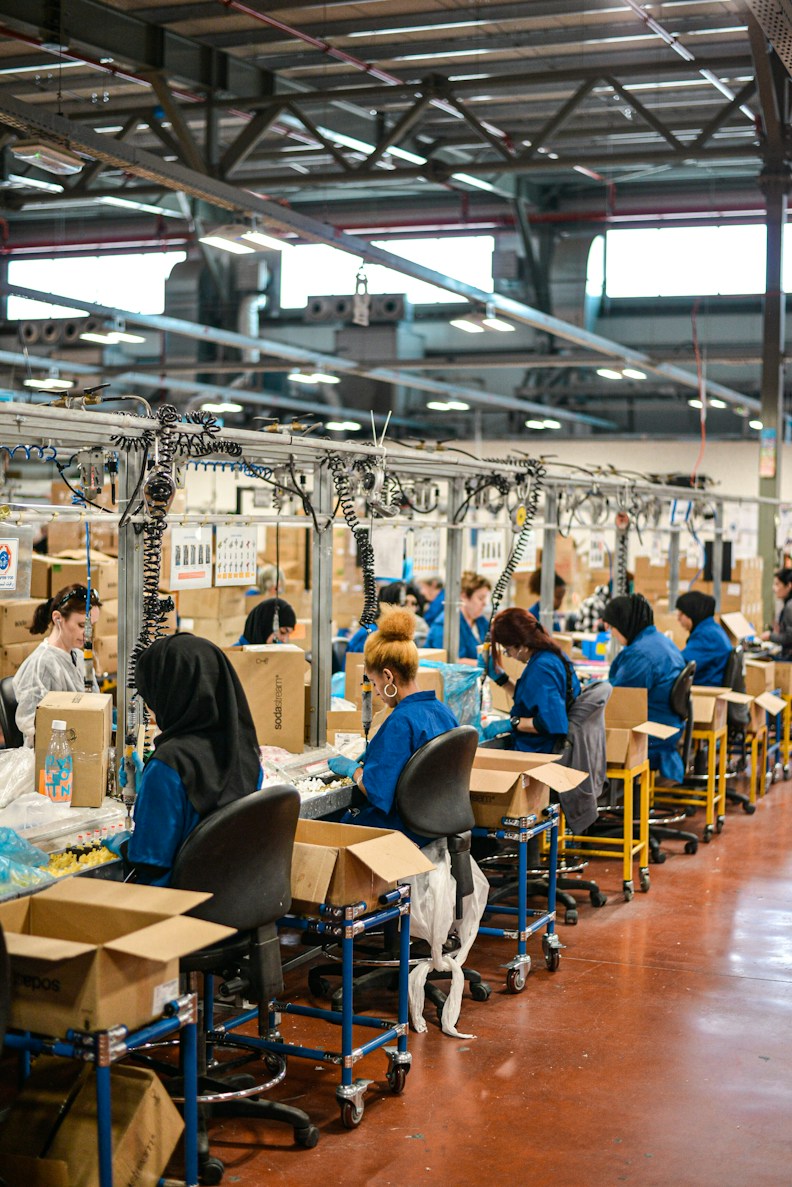 Hoạt động tại xưởng sản xuất